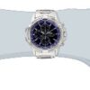 Seiko Men's SSC141 Stainless Steel Solar Watch with Blue Dial