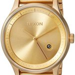 Nixon Men's Station Japanese-Quartz Watch with Stainless-Steel Strap, Gold, 20 (Model: A1160502-00)