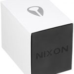 Nixon Men's Stark Stainless Steel Japanese-Quartz Watch with Leather Calfskin Strap, Blue