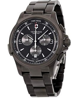 Victorinox Men's Night Vision Titanium Swiss-Quartz Watch