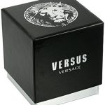 Versus by Versace Men's Kowloon Quartz Watch with Gold-Plated-Stainless-Steel Strap