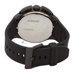 Armani Exchange Black Silicone Chronograph Mens Watch