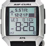 Rip Curl Men's Stainless Steel Quartz Sport Watch with Polyurethane Strap, Black, 24 (Model: A1135BLK1SZ)