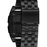 NIXON Base A1109 - All Black/Gold - 102M Water Resistant Men's Digital Fashion Watch