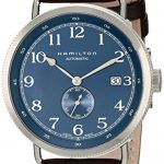 Hamilton Men's HML-H78455543 Khaki Analog Display Swiss Automatic Blue Watch