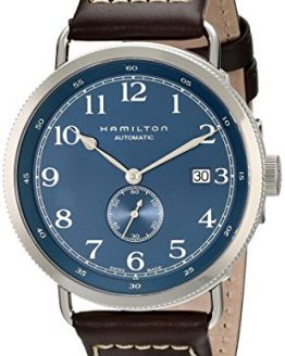 Hamilton Men's HML-H78455543 Khaki Analog Display Swiss Automatic Blue Watch