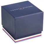 Tommy Hilfiger Men's Gold-Tone Watch with Brown Leather Band