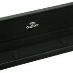 Orient Men's 'Capital Version 2' Quartz Stainless Steel and Leather Dress Watch, Color: Black