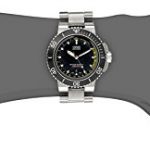 Oris Men's Analog Display Automatic Self Wind Silver Watch with Extra Black strap