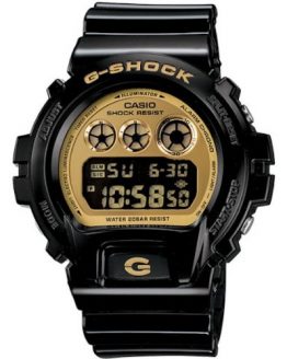 Casio - G-Shock - Mirrored Style - DW6900-CB Series - Black w/ Gold Face , One Size