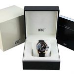 MONTBLANC Fantastic 18K Gold DLC TIMEWALKER Chronograph Watch Leather