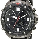 Freestyle Men's 10022921 Precision 2.0 Analog-Digital Display Japanese Quartz Black Watch