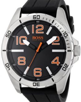 HUGO BOSS Orange Men's 1512943 Big Time Analog Display Quartz Black Watch