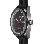Tissot PRS Powermatic 80 Mens Automatic Watch - Analog Black Face