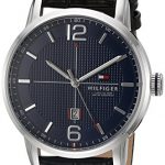Tommy Hilfiger Men's George Analog Display Japanese Quartz Black Watch