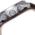 Fossil Men's Coachman Quartz Stainless Steel and Leather Casual Watch Color: Silver