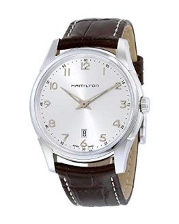 Hamilton Men's H38511553 Jazzmaster Thinline Silver Dial Watch