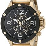 Armani Exchange Men's Gold Watch