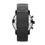 Fossil Men's Nate Quartz Stainless Steel Chronograph Watch, Color: Black