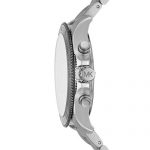 Michael Kors Men Theroux Quartz Stainless Steel Silver with Blue Dial Watch MK8662