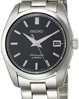 Seiko Men's Japanese-Automatic Watch with Stainless-Steel Strap, Silver, 20 (Model: SARB033)