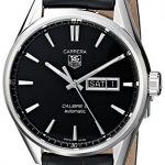 TAG Heuer Men's Analog Display Automatic Self Wind Black Watch
