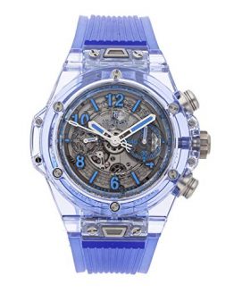 Hublot Big Bang Unico Mechanical (Automatic) Skeletonized Dial Mens Watch 411.JL.4809.RT (Certified Pre-Owned)