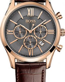 Hugo Boss Men's 1513198 Black/Grey Stainless Steel Watch