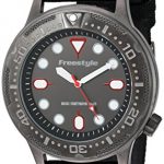Freestyle Ballistic Diver Black/Red Unisex Watch 10024401