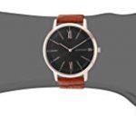 Tommy Hilfiger Men's Casual Stainless Steel Quartz Watch with Leather Strap