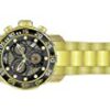 Invicta Men's Pro Diver 18k Gold Ion-Plated Stainless Steel Watch