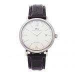 IWC Portofino Mechanical (Automatic) Silver Dial Mens Watch IW3565-01 (Certified Pre-Owned)