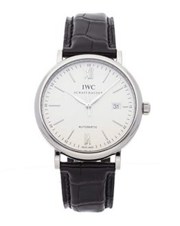 IWC Portofino Mechanical (Automatic) Silver Dial Mens Watch IW3565-01 (Certified Pre-Owned)