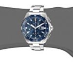 TAG Heuer Men's Aquaracr Analog Display Swiss Automatic Silver Watch