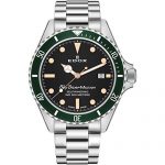 Edox Men's Skydiver New Novelties 2019 42mm Metal Bracelet Steel Case Automatic Watch 80112 3VM NIBEI