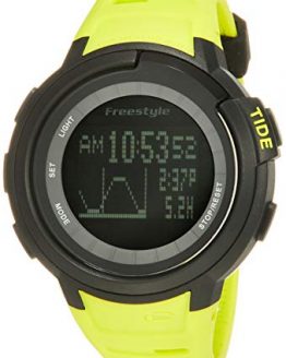 Freestyle Unisex 103184 Mariner Round Yacht Time Black LCD Display Watch
