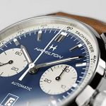 Hamilton Men's American Classic Intra-Matic Auto Chrono Panda Dial Watch 