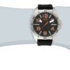 HUGO BOSS Orange Men's Big Time Analog Display Quartz Black Watch