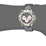 Michael Kors Men's Theroux Stainless Steel Quartz Watch with Silicone Strap, Gray, 22