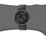 Tommy Hilfiger Men's with Leather Calfskin Strap