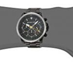 Michael Kors Men's Theroux Analog-Quartz Watch with Stainless-Steel-Plated Strap, Black