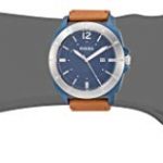 Fossil Watches Men's Stainless Steel Quartz Leather Strap, Brown, 24 Casual Watch