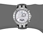 Versace Men's S009 V-Race GMT Alarm Analog Display Quartz Black Watch