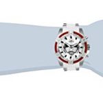 Invicta Men's Star Wars Stainless Steel Quartz Watch with Silicone Strap, White