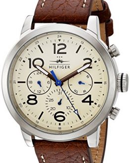 Tommy Hilfiger Men's 1791230 Analog Display Japanese Quartz Brown Watch