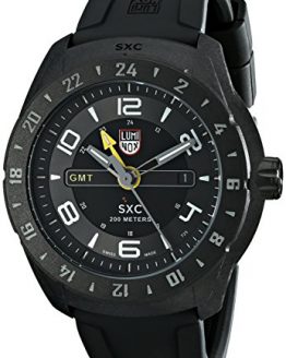 Luminox Men's 5021 SXC PC Carbon GMT Analog Display Analog Quartz Black Watch