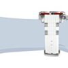 Invicta Men's Star Wars Stainless Steel Quartz Watch with Silicone Strap, White