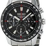 Seiko SSB031 Men's Chronograph Stainless Steel Case Watch