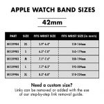 Twist-O-Flex 42mm/44mm Stretch Band: The Perfect Blend of Style and Comfort for Your Apple Watch