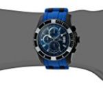 Invicta Men's Pro Diver Stainless Steel Quartz Watch with Polyurethane Strap, Blue